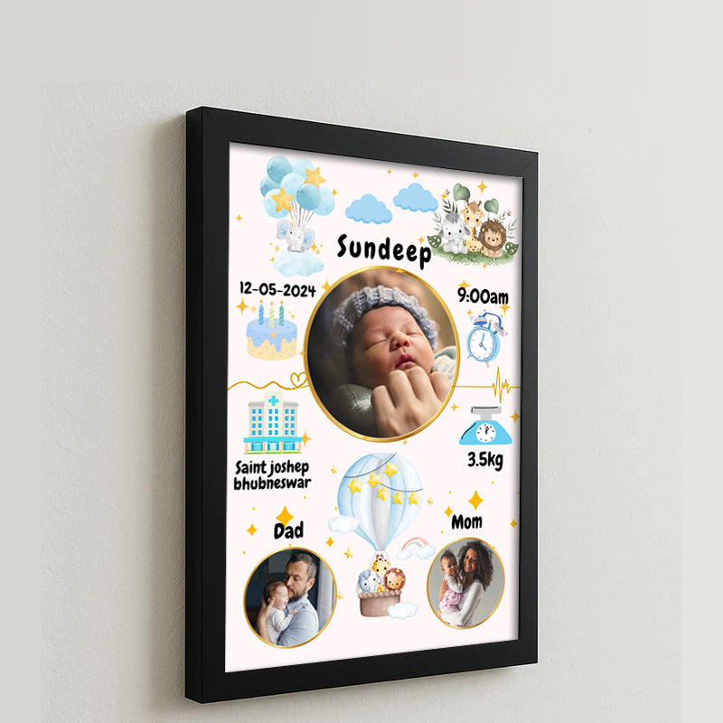 Baby Birth Frame - Design 10