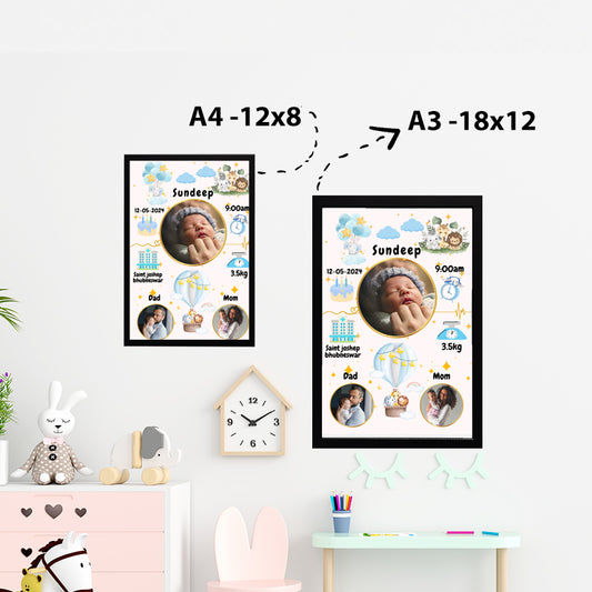 Baby Birth Frame - Design 10