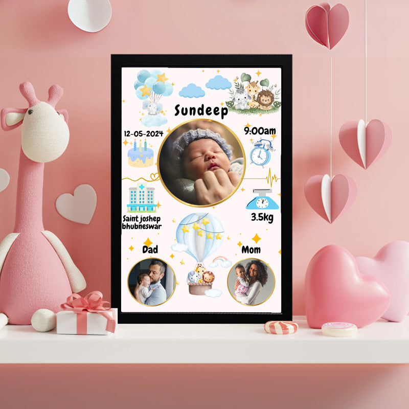 Baby Birth Frame - Design 10